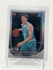 2025-26 Bowman Basketball Kon Knueppel Red Rookie SP #BRR-4 Hornets Refractor