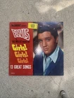 ELVIS PRESLEY Lp GIRLS! GIRLS! GIRLS! LP Original 1962 Mono 1st Press 1S/2S EX!