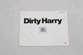 Dirty Harry NES Nintendo Complete CIB Authentic! Good Condition! Rare!