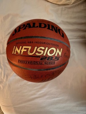 Spalding Infusion Official Game Ball With Self-pump Function autographed