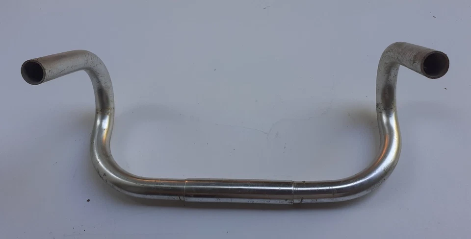 Piega manubrio bici corsa marca 3ttt, in alluminio, larghezza cm 38 - Immagine 2 di 3