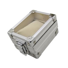 Transparent Table Display Case Watch Organizer Box Travel Pocket Dome