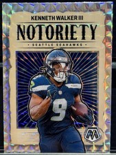2024 Panini Mosaic| Kenneth Walker III #8 Notoriety Prizm Seattle Seahawks