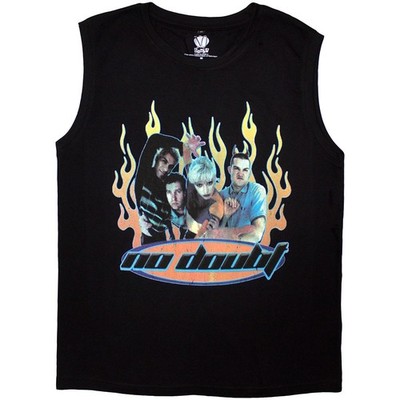 No Doubt Sleeveless Retro Official T-Shirt Mens