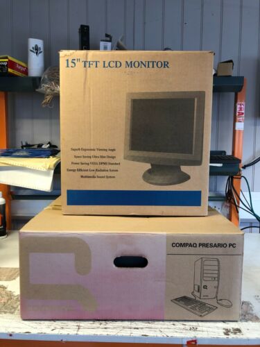 HP Compaq Presario SR5315UK Desktop PC, keyboard+mouse+monitor, no hard drive  - Picture 1 of 11