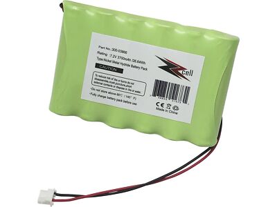 ZZcell  High Capacity Battery 300-03866 For Honeywell Alarm (3 Prong) 3700mAh