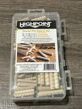 HIGHPOINT Dowell Pin Spiral Groove Set 120 Piece Assorted Size #158146