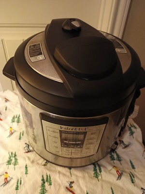 Instant Pot Duo 7-in-1 Electric Pressure Cooker - Stainless Steel/Black, 8Qt...