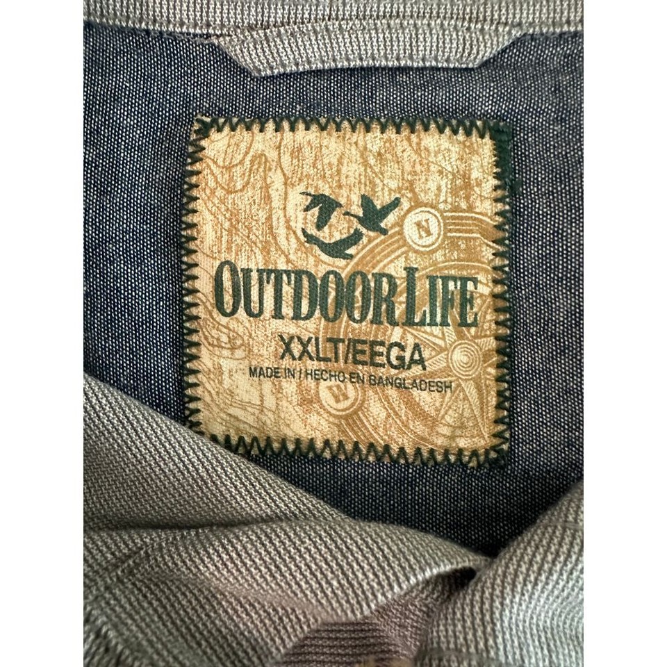 Outdoor Life Men's Button Down Shirt 2XL NWT eBay