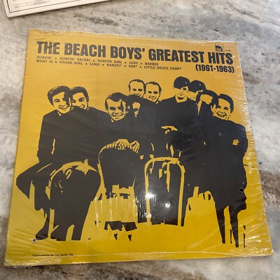 THE BEACH BOYS' GREATEST HITS 1961-1963  LP 1972 WAND WDS 688 SEALED