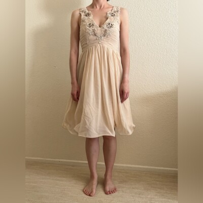 little mistress cream dress Little Mistress Cream Sequin Star Midaxi Dress by Vogue Williams