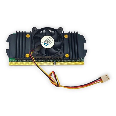 CPU SL2WN Intel Celeron 128kB 133MHz Prozessor Lüfter Cooler 66MHz Slot Cache 
