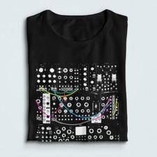 Modular Synthesiser Unisex Shirt, Analog Synth Beat Maker Gift Music Dj Producer