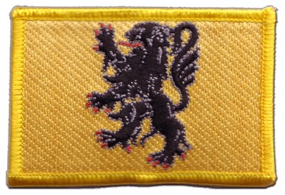 Frankreich Nord Pas de Calais Aufnäher Flaggen Fahnen Patch Aufbügler 8x6cm