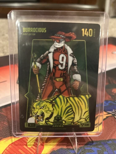 Joe Burrow Bo Jackson Battle Arena Battlefoil Glow SP Burrocious #BF-17