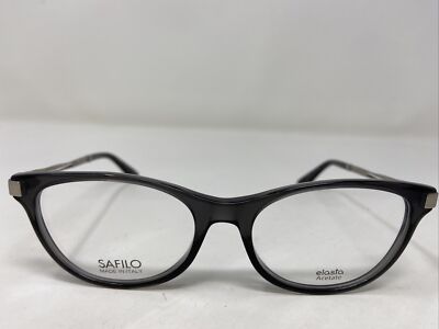 Safilo SA6048 XP9 51-17-135 Grey/Gunmetal Full Rim Eyeglasses Frame -076