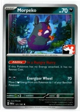 Play! Pokemon Prize Pack 6 Paradox Rift 121/182 Morpeko
