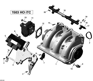 GTX LTD iS 260'15 OEM (Air-Intake-Manifold) ELECTRONIC BOX GTX LTD iS 260'15 OEM (Air-Intake-Manifold) ELECTRONIC BOX