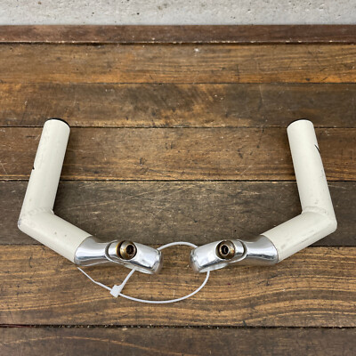 Vintage Onza CWA Bar Ends White 22.2 mm Climbing Bars Mountain