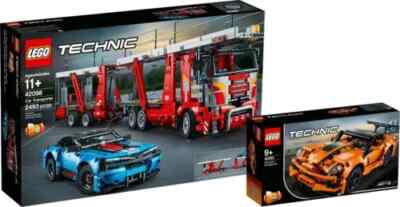 LEGO Technic 42098 Autotransporter und 42093 Chevrolet Corvette ZR1 Neu u. OVP