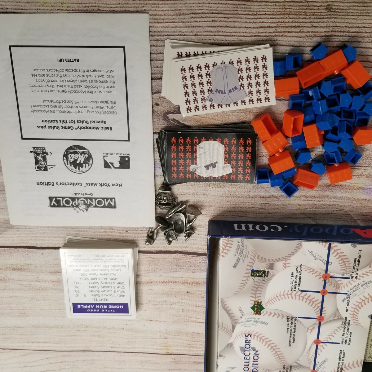 New York Mets Monopoly Collector's Edition - EUC | eBay