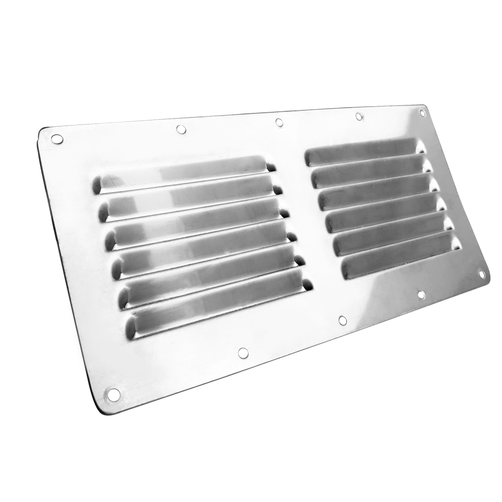 2X 12 Slots Louver Vent Stainless Steel Boat Vent Marine Ventilation eBay