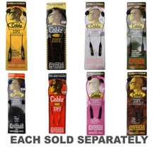 Cablz Zipz Fácil de usar fuera del cuello Retenedor de gafas ajustable de alta c