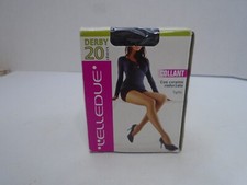 New Lelledue Legwear Italian Missy 53" -61" 135 Lbs -209Lbs 5xxl black nero