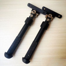 6''-9'' Adjustable M-LOK Bipod Side Rail Direct Attach 5 settings for leg length