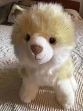 FAO Schwarz plush dog 10 1/4  tall