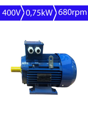 M.D Motors GL-100L1-8, Elektromotor, Welle 28, 0,75kW, 680 U/min