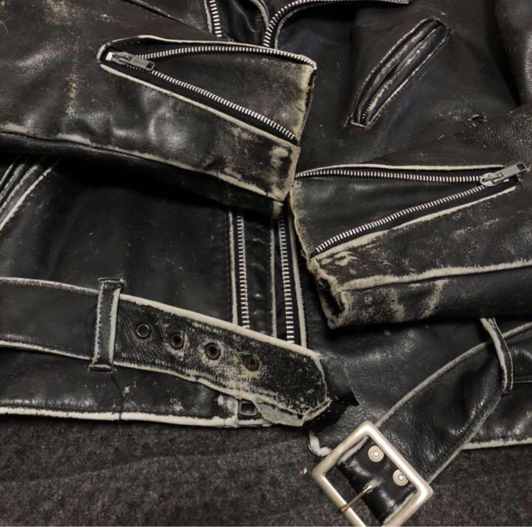 Schott ショット 518 ヴィンテージ ダブルライダース 白タグ 40 