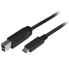 StarTech.com USB-C to USB-B Cable - M/M - 2 m 6 ft. - USB 3.0