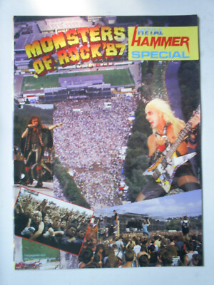 MONSTERS OF ROCK 1987 SPECIAL - DEEP PURPLE METALLICA DIO HELLOWEEN CINDERELLA