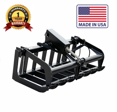 42'' Toro Dingo Vermeer Brush Log Root Grapple HD MADE IN USA WARRANTY WE SHIP