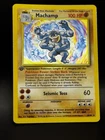 Pokémon Machamp Base Set 1st Edition Holo 8/102