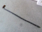 Vintage Natural Nobly Ebonised Wooden Wood Walking Stick Cane - Briar Wood