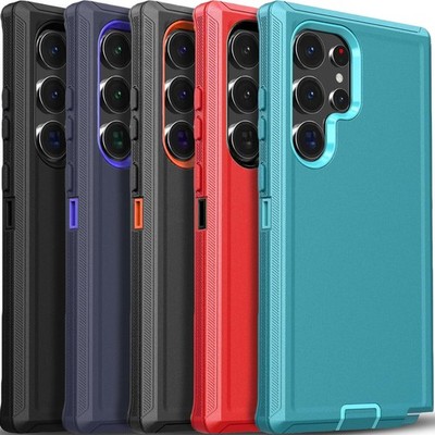 Case Phone Cover Shockproof For Samsung Galaxy S24 Ultra S23+ Plus S22 S21 FE