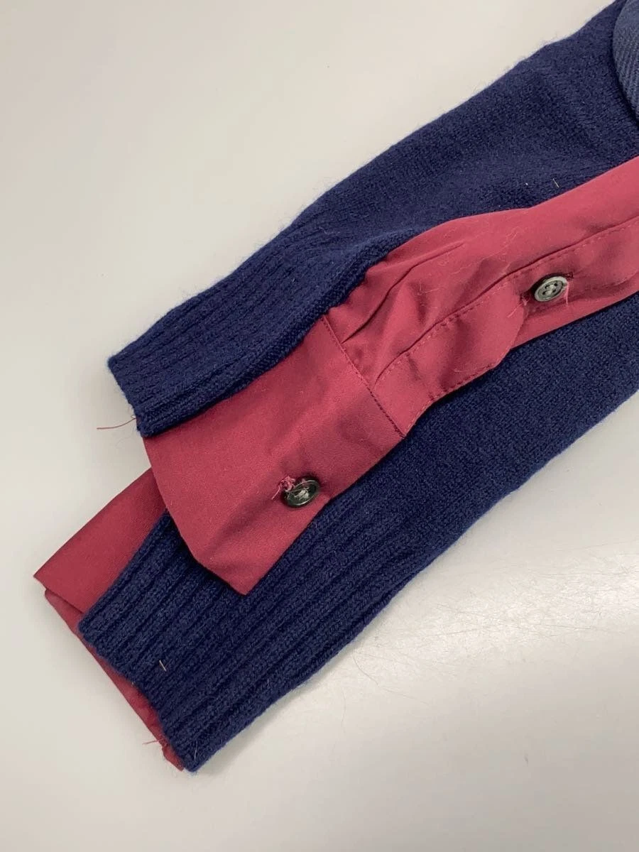 Abito Sacai Altro Manica Lunga 1 Lana Navy 16 02889