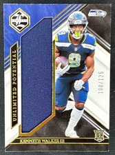 2022 Panini Limited Kenneth Walker III #LP-KWA Unlimited Potential /125 MEM RC