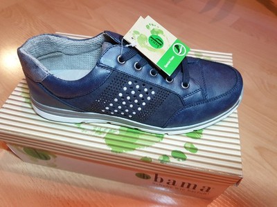BAMA Sneaker Größe Gr.39 Schuhe wie barfuß Freizeitschuhe Sportschuhe blau Damen