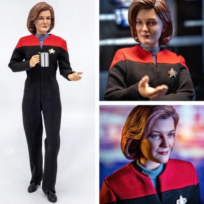 Star Trek Voyager Captain Kathryn Janeway 1:6 Figur EXO-6 28 cm OVP Neu