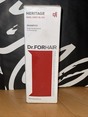 Dr.FORHAIR Heritage Earl Grey Bliss Shampoo FOR THINNING HAIR, 16.9oz/500ml NEW