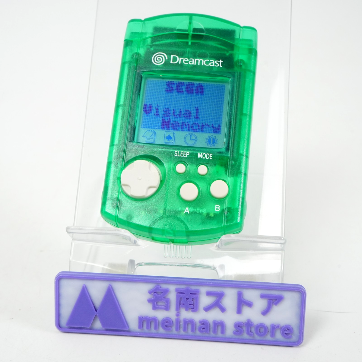 SEGA DREAMCAST VMU / Memory Card / clear black - brand new sealed EUR 49,99 - FR