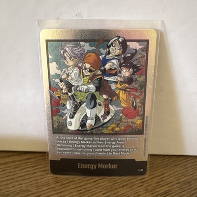 Dragon Ball Super Energy Marker E-84 silver