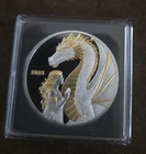 2025 Dragon Master Multi-Metal Gold & Ruthenium Silver Round