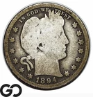 1894-O Barber Quarter