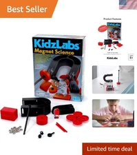 Hands-on 4M Magnet Science Kit: 10 Fun Experiments for Young Scientists