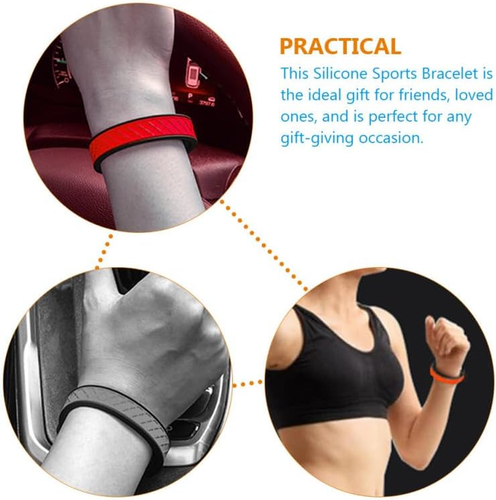 anti Static Wrist Strap: 3Pcs Adjustable anti Static Sports Bracelet - Silicone - Picture 7 of 12