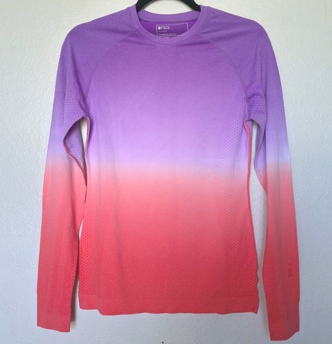 NWoT FIGS SALTA PERFORMANCE UNDERSCRUB SUNSET OMBRE size SMALL